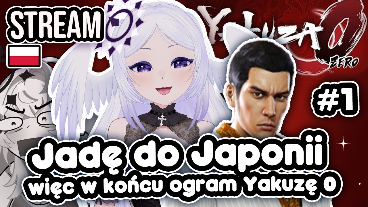 🟣 Czy YAKUZA 0 przygotuje mnie na Japonię? - Polska Vtuberka