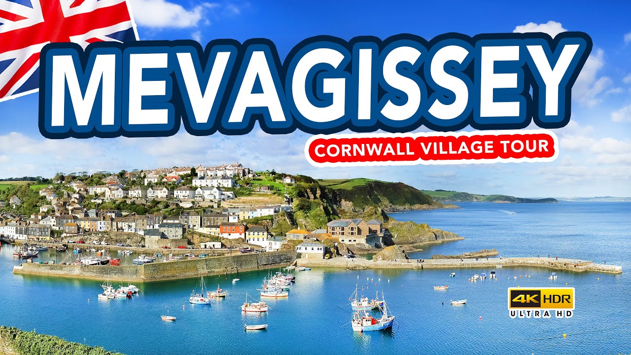 MEVAGISSEY CORNWALL | Full tour of MEVAGISSEY near St Austell in CORNWALL UK | 4K Walking Tour