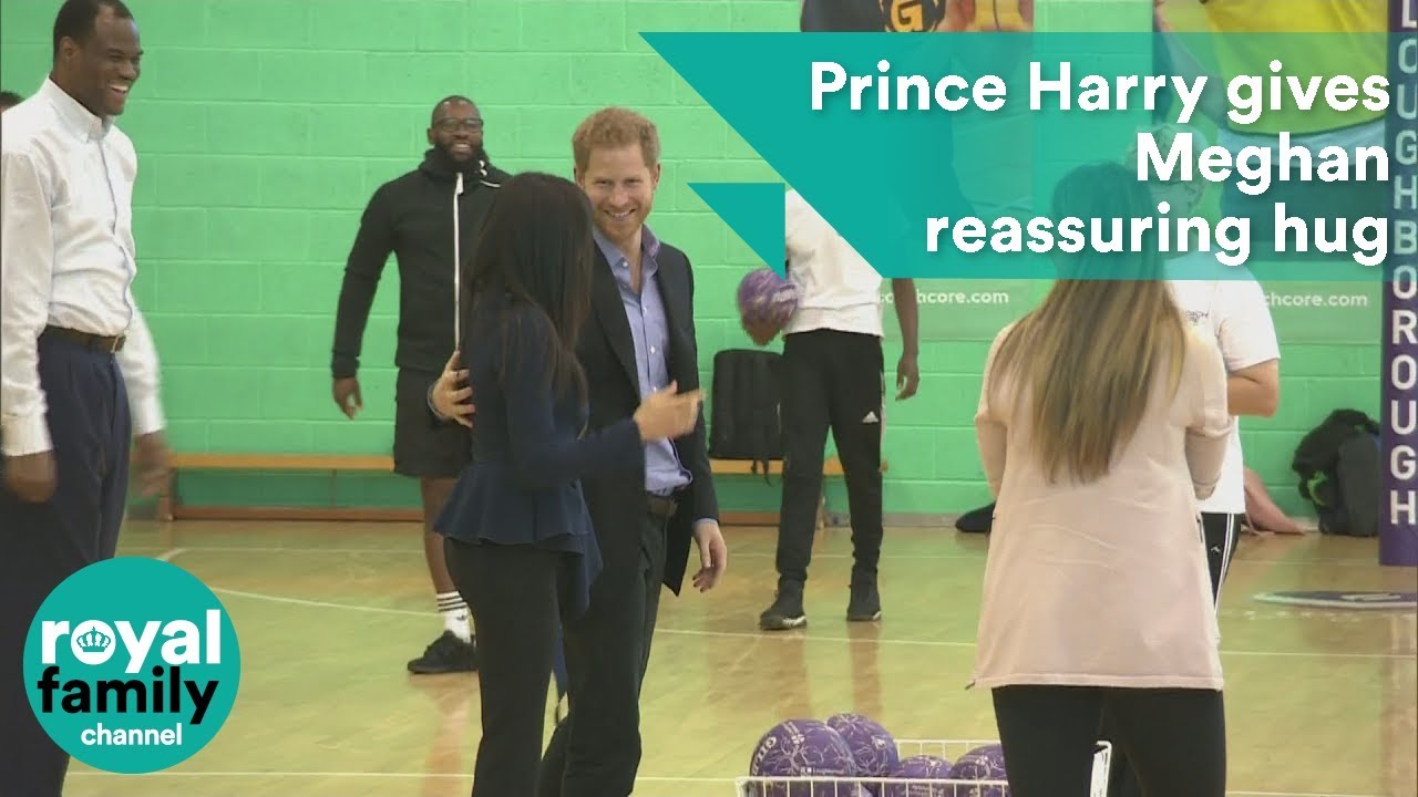 Prince Harry gives Meghan reassuring hug ahead of Coach Core Awards