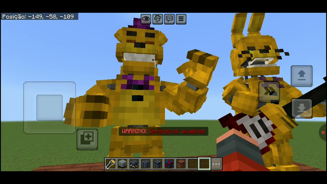 Meu primeiro vídeo construído a fredbear Family diner