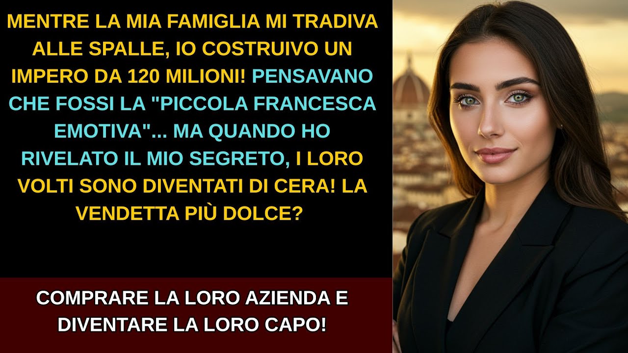 LA VENDETTA PI&Ugrave; DOLCE DELL'ANNO! La mia famiglia mi ha tradito e ora paga il prezzo pi&ugrave; alto