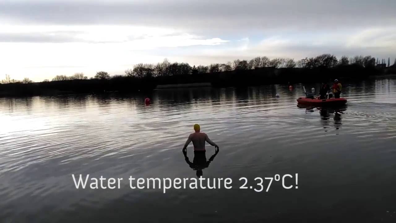 Garry Jackson's Ice Mile Swim