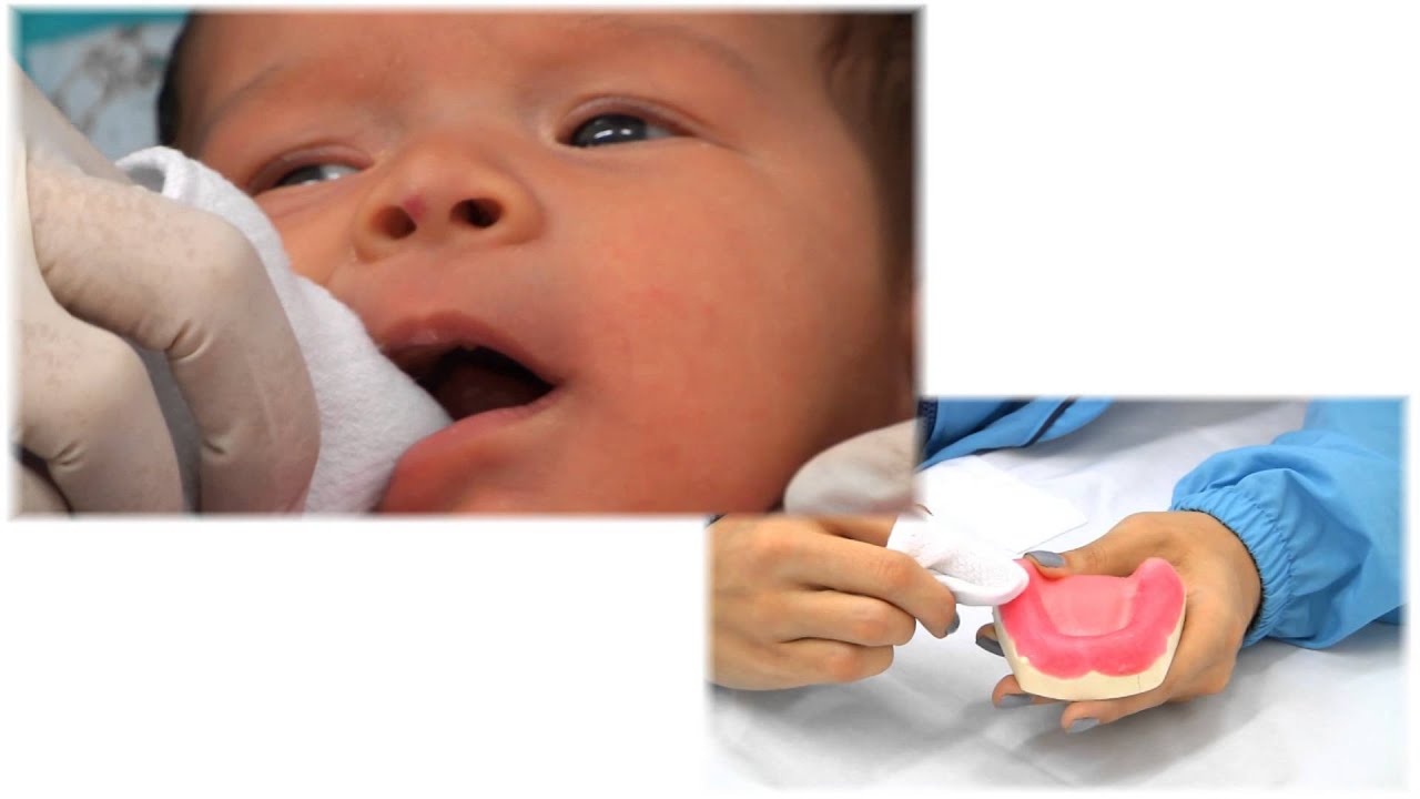 CUIDADO BUCAL DEL BEBE - USO DEL TRAPITO - HIGIENE DEL BEBE - MAMAS FELICES