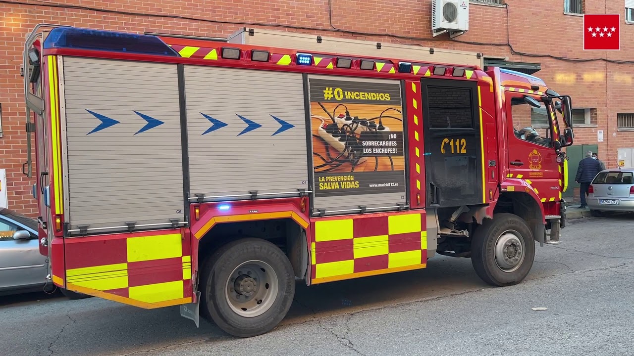 Accidente laboral en Arganda del Rey.