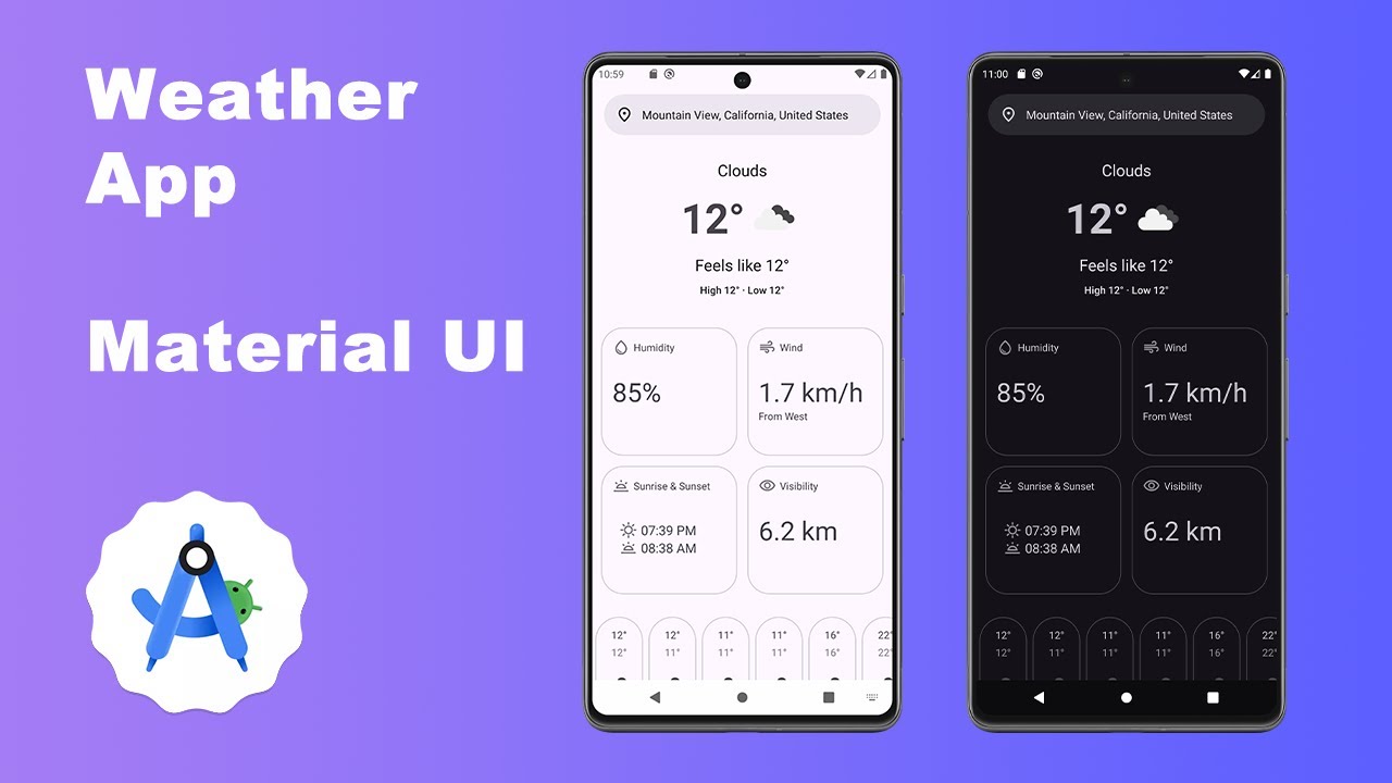 Android Weather App | Android Studio | OpenWeather