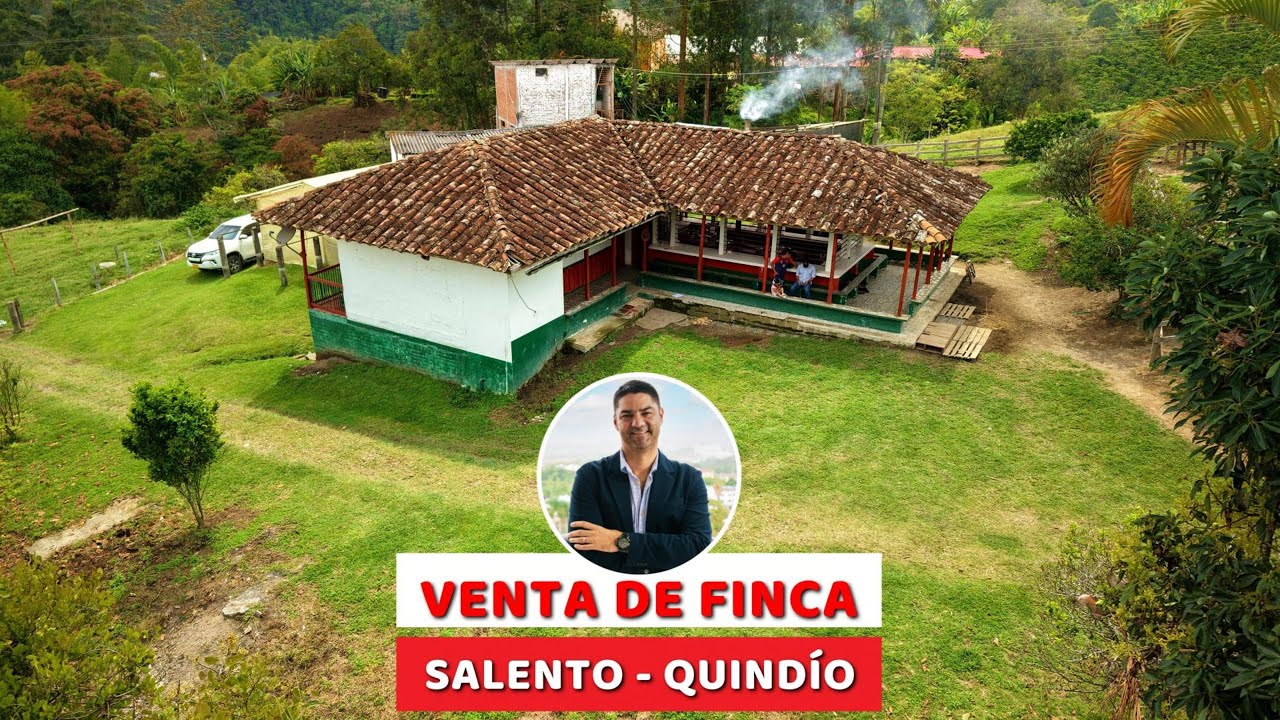 VENTA DE FINCA EN SALENTO, QUINDÍO, COLOMBIA