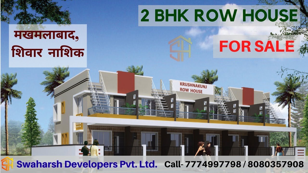 2 BHK Row House In Nashik | Makhmalabad | Swaharsh Developers