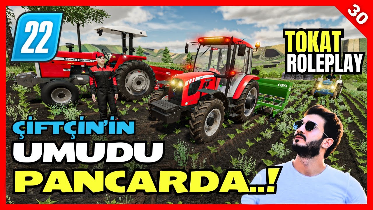 ÇİFTÇİNİN UMUDU ŞEKER PANCARINDA | ARA ÇAPA GÜBRE | FS22 GERÇEK HAYAT | MEDRP TOKAT 30.BÖLÜM