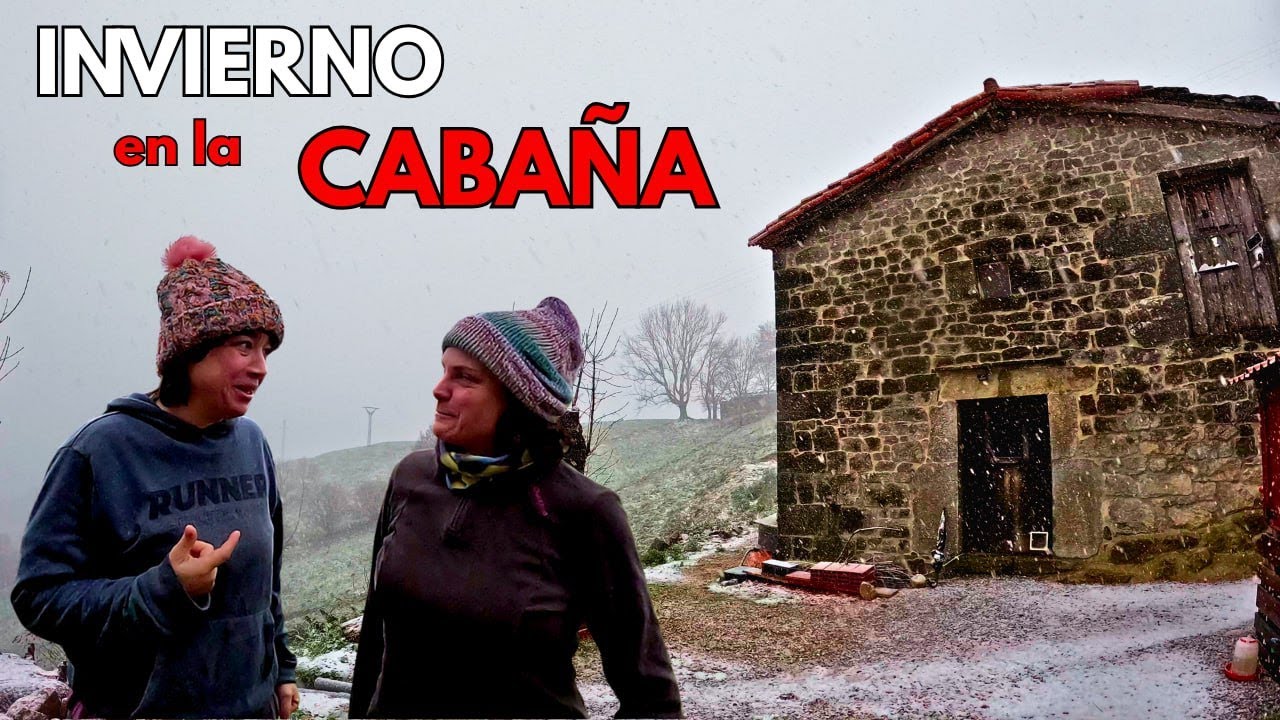 116-🏡Llegan las NIEVES y nos preparamos en el INTERIOR 🧱 Rehabilitación DIY de CABAÑA de PIEDRA