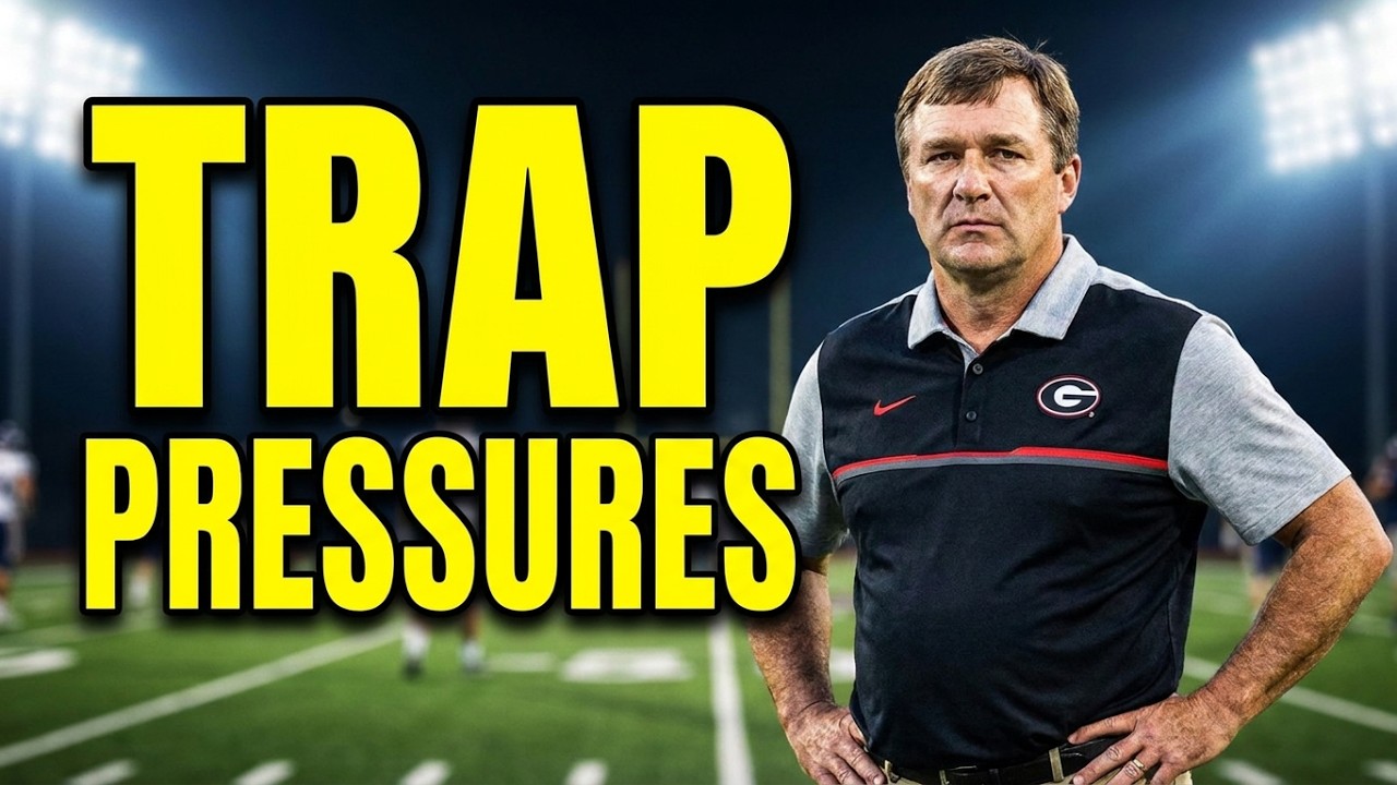 Georgia HC Kirby Smart - TFL Study (Two Trap Pressures & Stemming the Front)