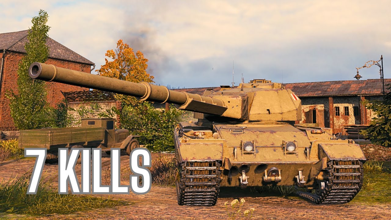 Conqueror | 4.6 K DMG | 7 KILLS | WoT Replay