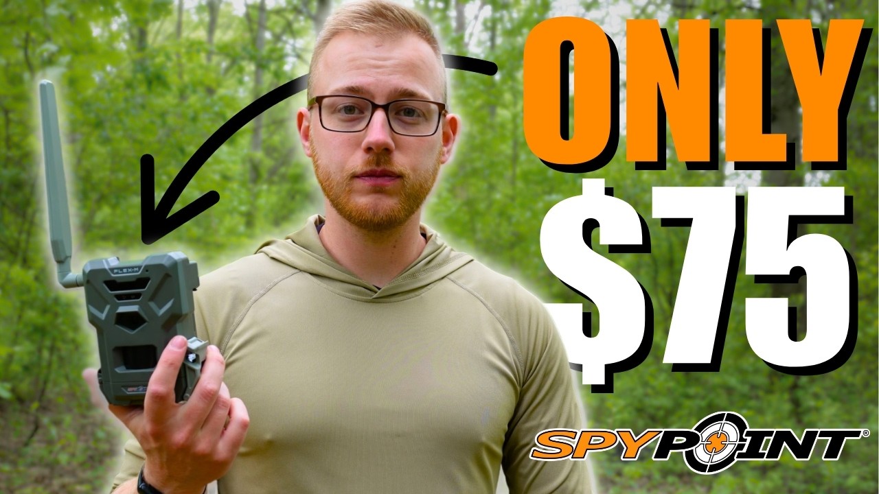 A $75 Cell Cam? | SpyPoint Flex-M Setup & Review