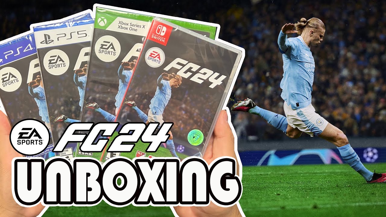 FC 24 (PS4/PS5/Switch/Xbox One/XSX) Unboxing