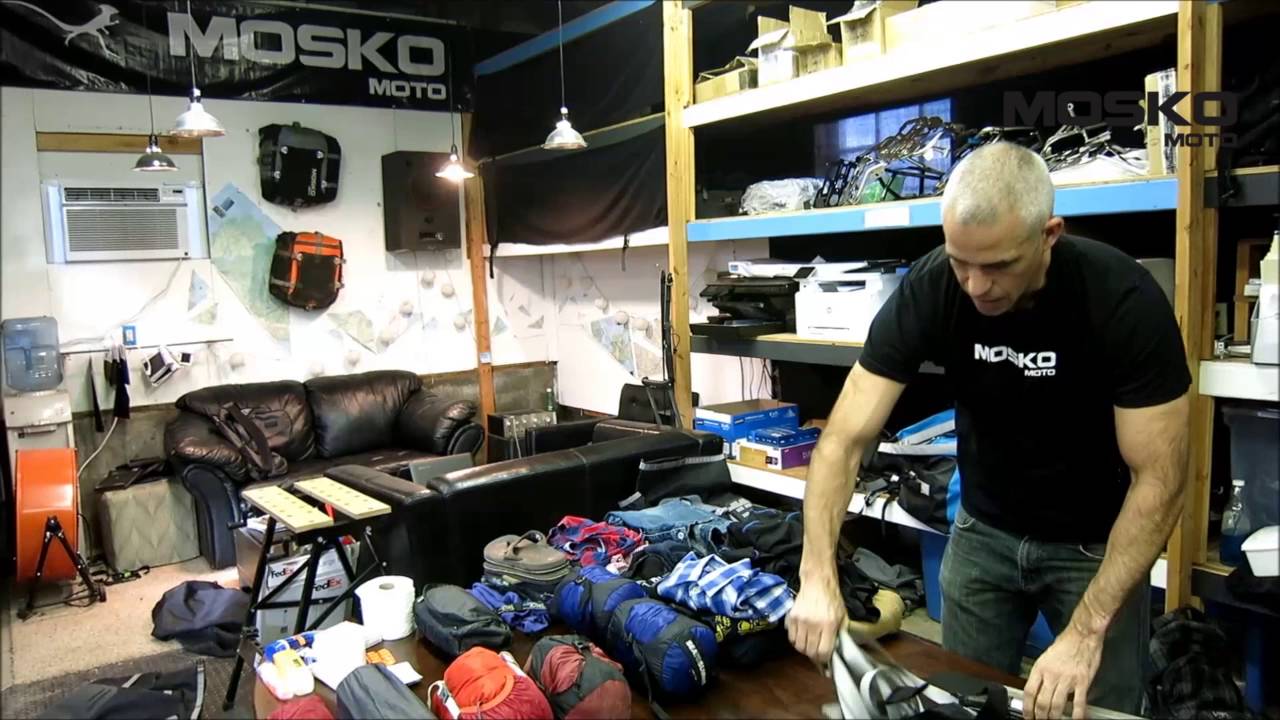 Reckless 80L (V1) - Packing for a Month Long Moto Trip Abroad | Mosko Moto