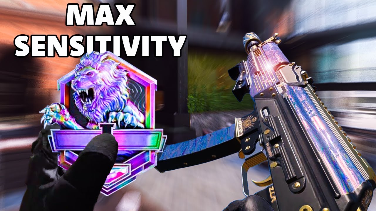 I PLAYED ON MAX SENSITIVITY IN RANKED PLAY