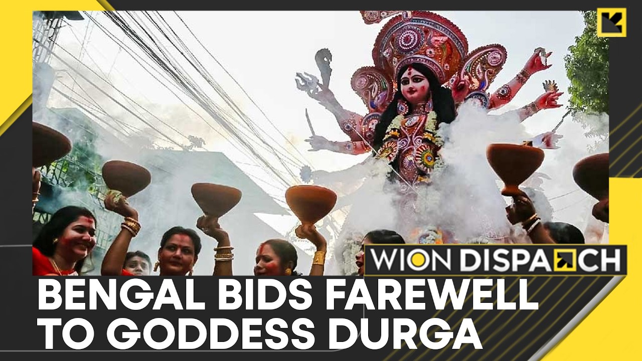Border Town Taki on High Alert as Idol Immersion Unfolds Along India-Bangladesh Border | WION
