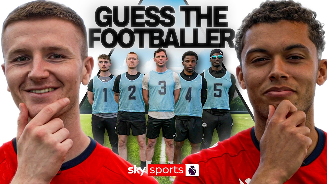 GUESS THE FOOTBALLER with Crystal Palace's Adam Wharton & Brennan Johnson | Pick The Pro