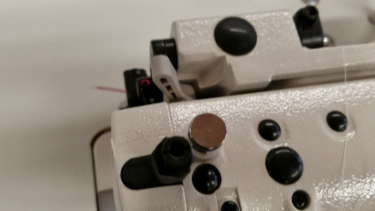 Juki DU-1181N presser foot by hand
