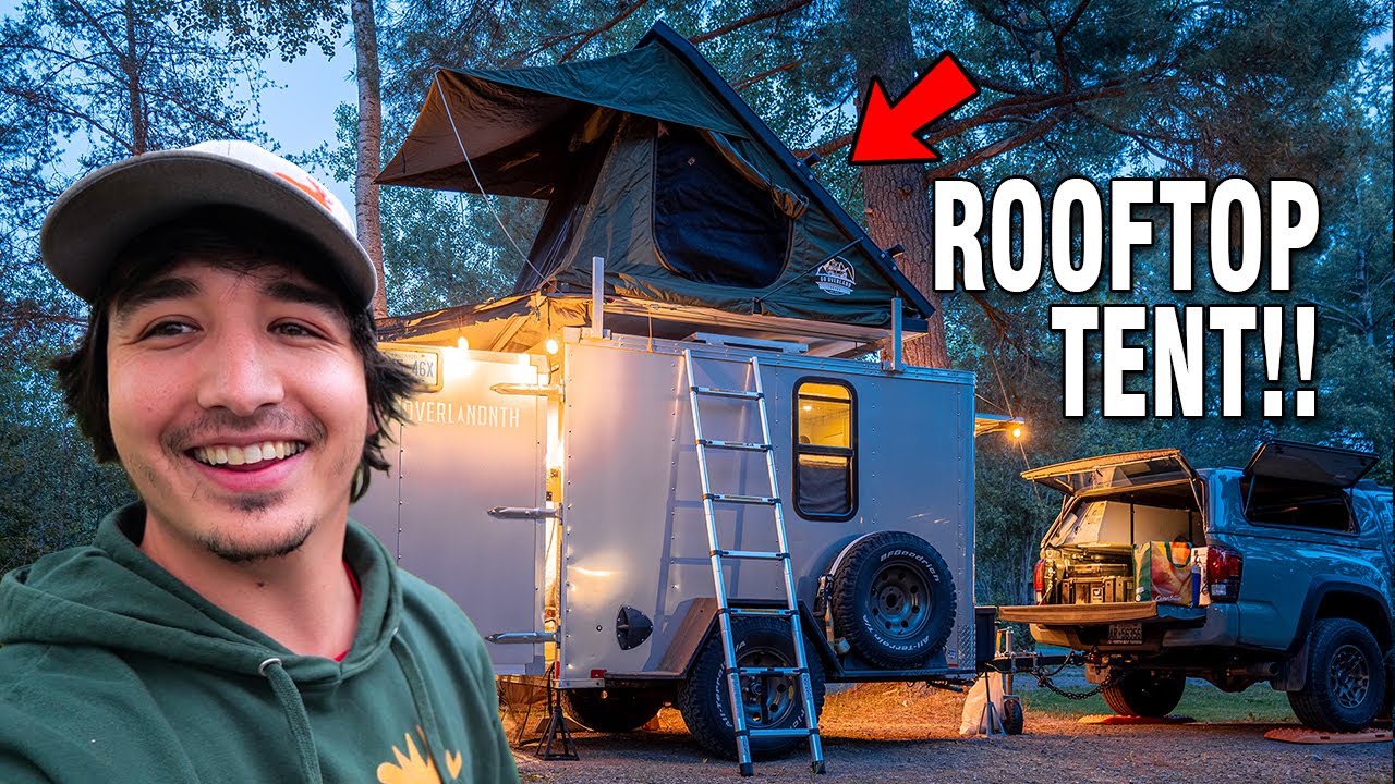 I have a TWO-STORY Cargo Trailer Camper!
