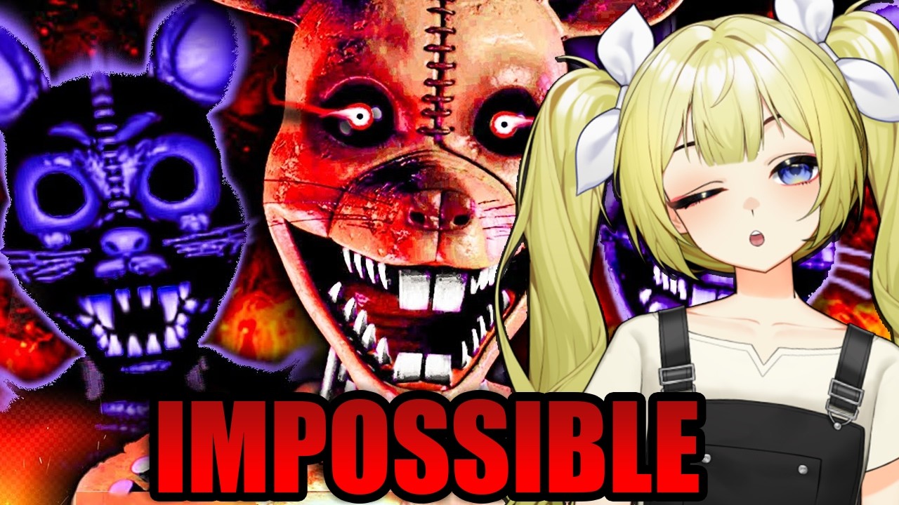 Этот челлендж по FNAF меня просто сломил... (Реакция)