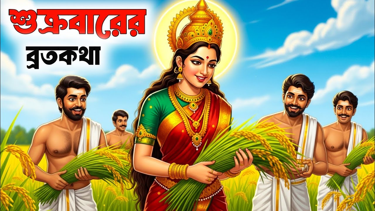 Shukravar Vrat Katha | অভাব দূর করতে শুক্রবারের লক্ষ্মী ব্রত কথা | Laxmi Vrat Katha | Bhakti Story