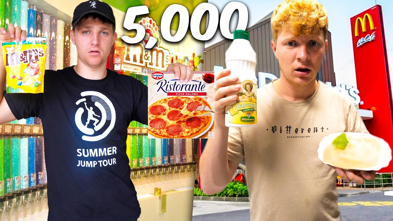WIE HET MEESTE EET BINNEN 3 UUR WINT! **500 EURO**