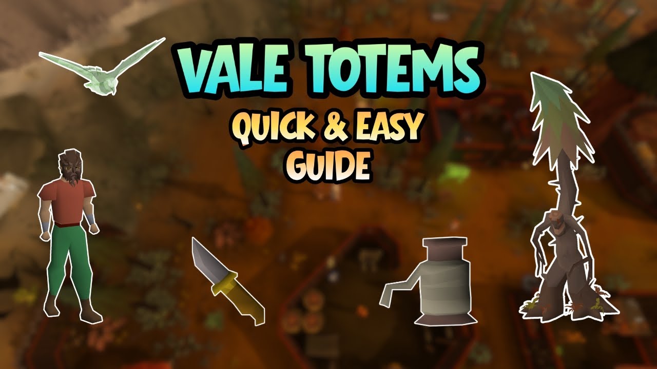 OSRS Vale Totems (2025) — краткое и простое руководство для начинающих (подходит для Ironman) // ...