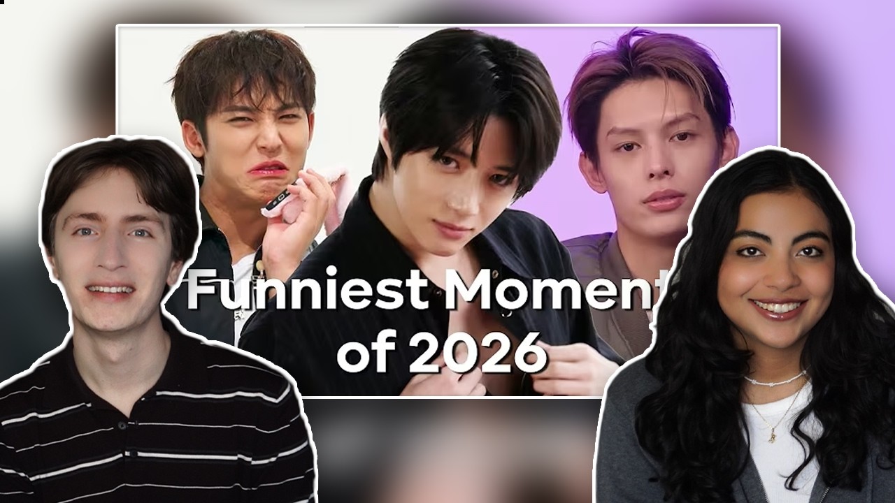 Couple Reacts to FUNNIEST kpop moments to start 2026 | BTS, ATEEZ, Stray Kids, P1Harmony, SVT & More