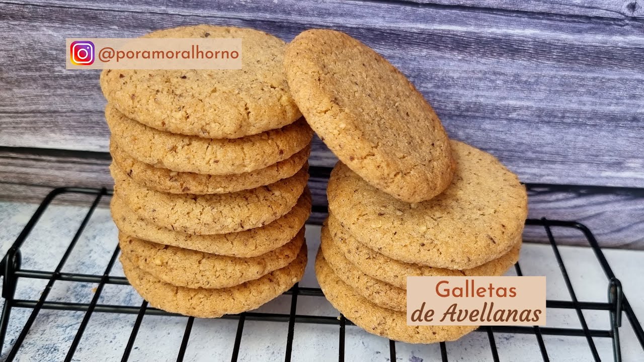 Receta rápida y deliciosa: Galletas de avellanas