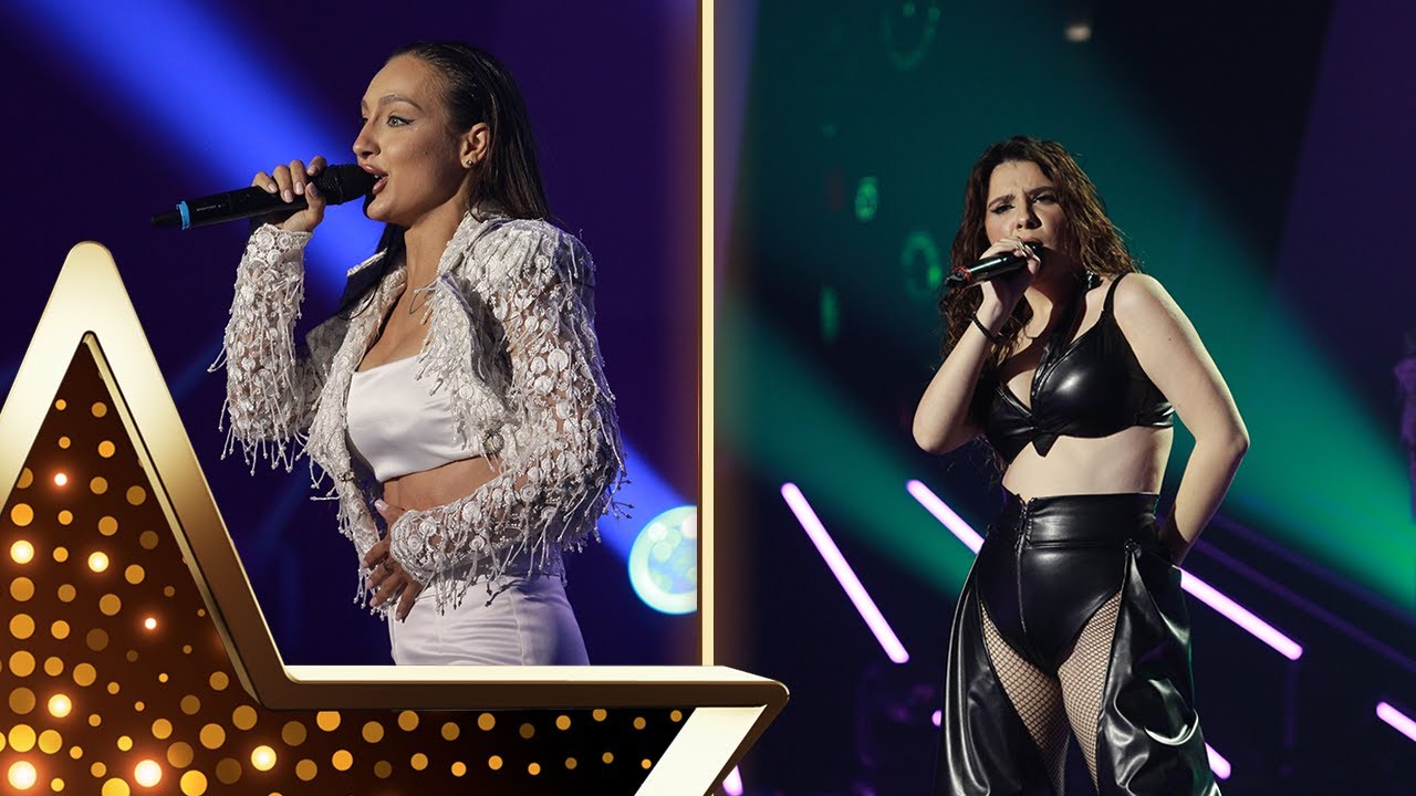 Kseniya Tanu i Milica Trajkovic - Splet pesama - (live) - ZG - 22/23 - 17.06.2023. EM 33