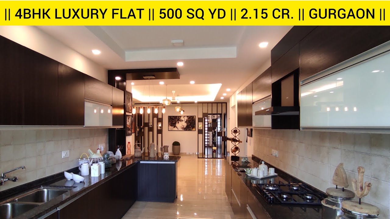 500 Square Yards 4 BHK Builder Floor For Sale in South City 2, Gurgaon #LuxuryProperty #GatedSociety