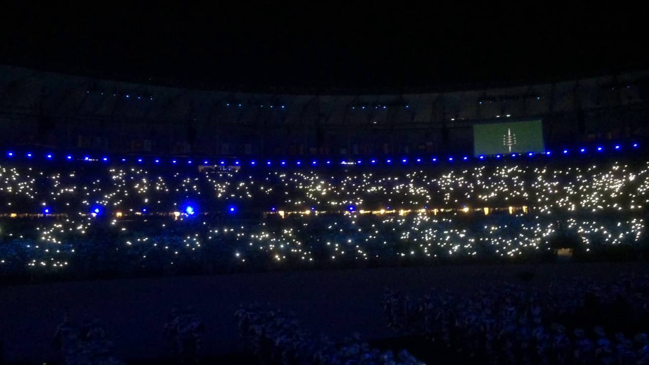 Countdown Opening ceremony Olympic games Rio 2016