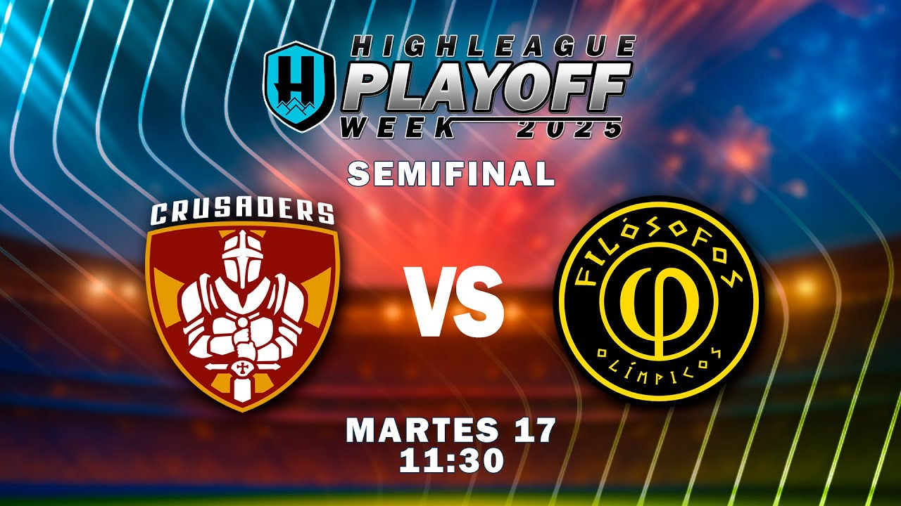 CRUSADERS  VS  FILÓSOFOS OLÍMPICOS - 17/06/2025