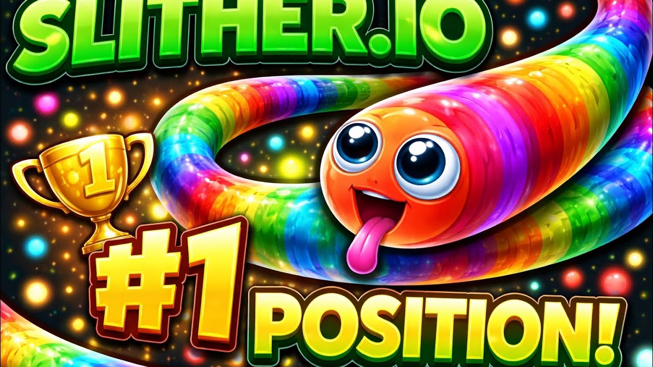 Unstoppable! #1 Position in Slither.io 😈Fastest Way to Reach #1 in Slither.io 🚀