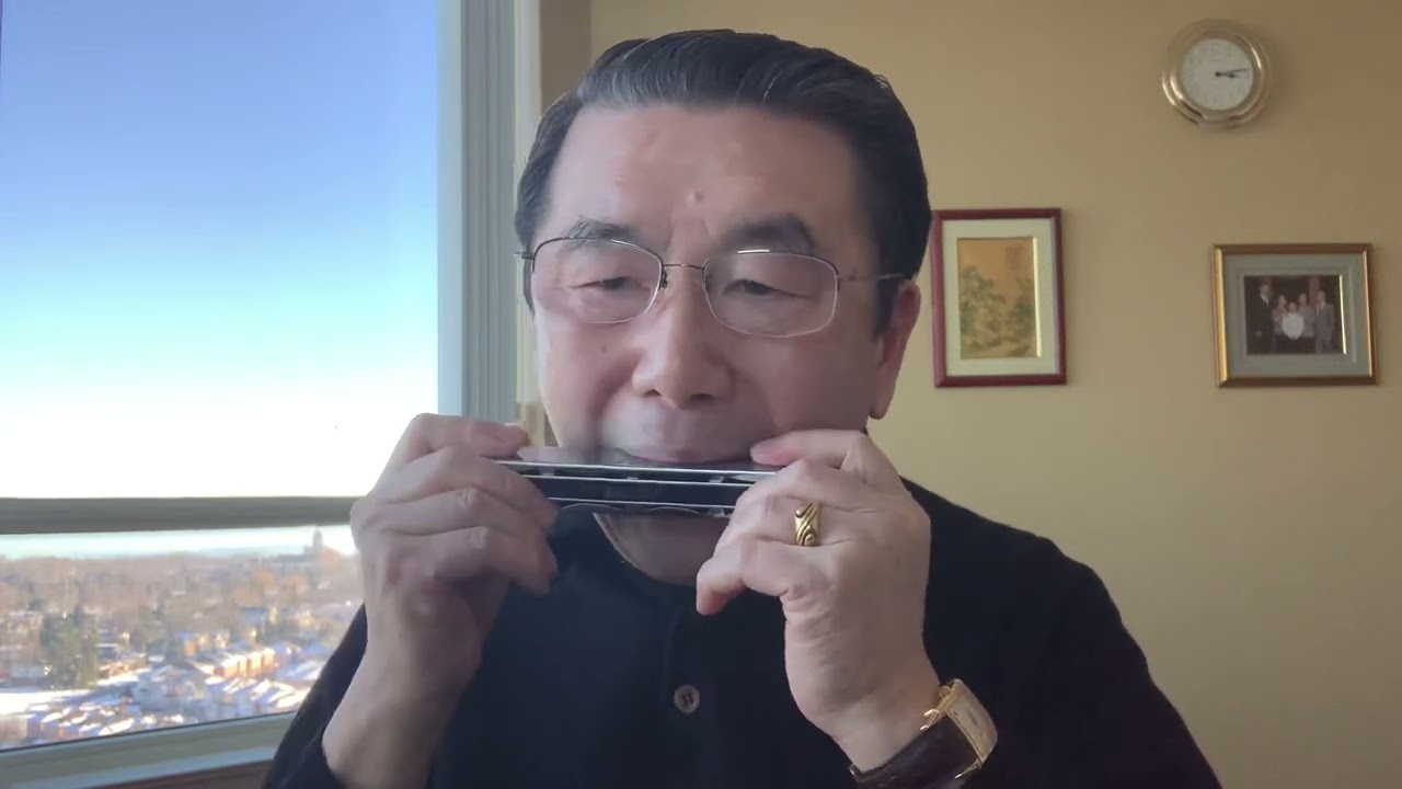 復音口琴傳統吹奏技法的“提琴奏法”及“小鼓音奏法”示奏曲《鳳陽花鼓》