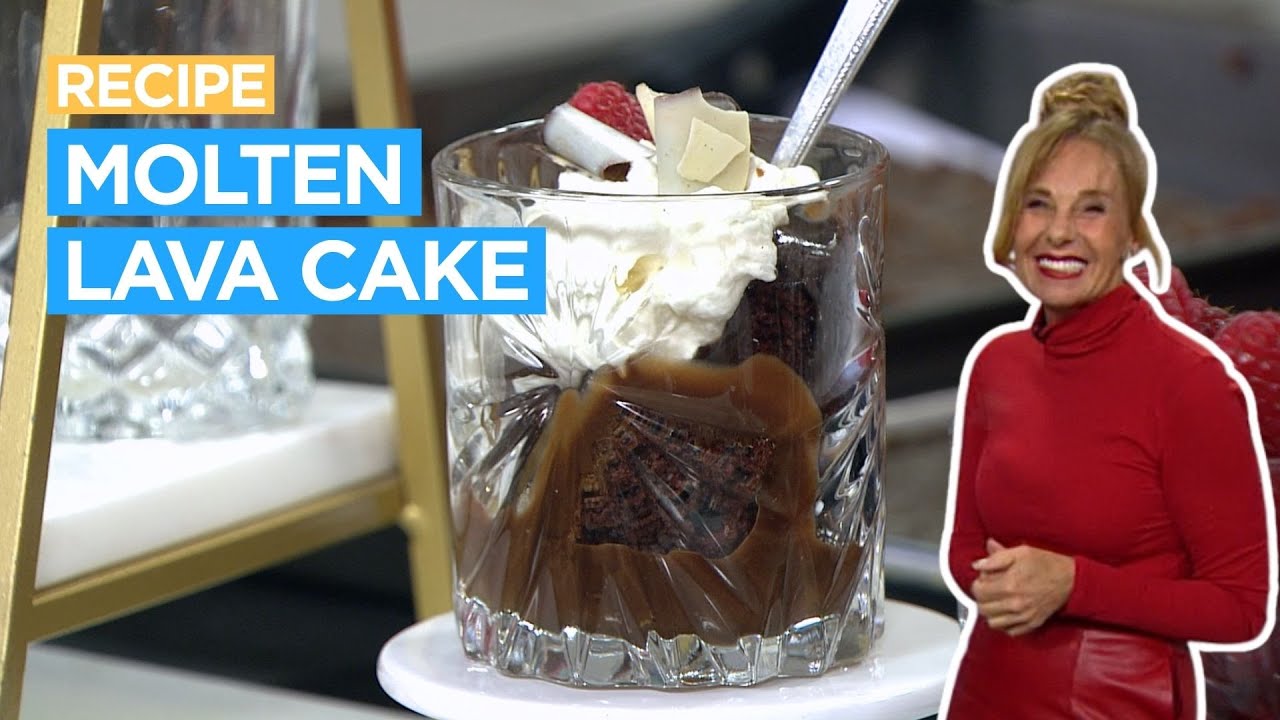 It's molten lava cake in a cup! Here's how to layer it up...