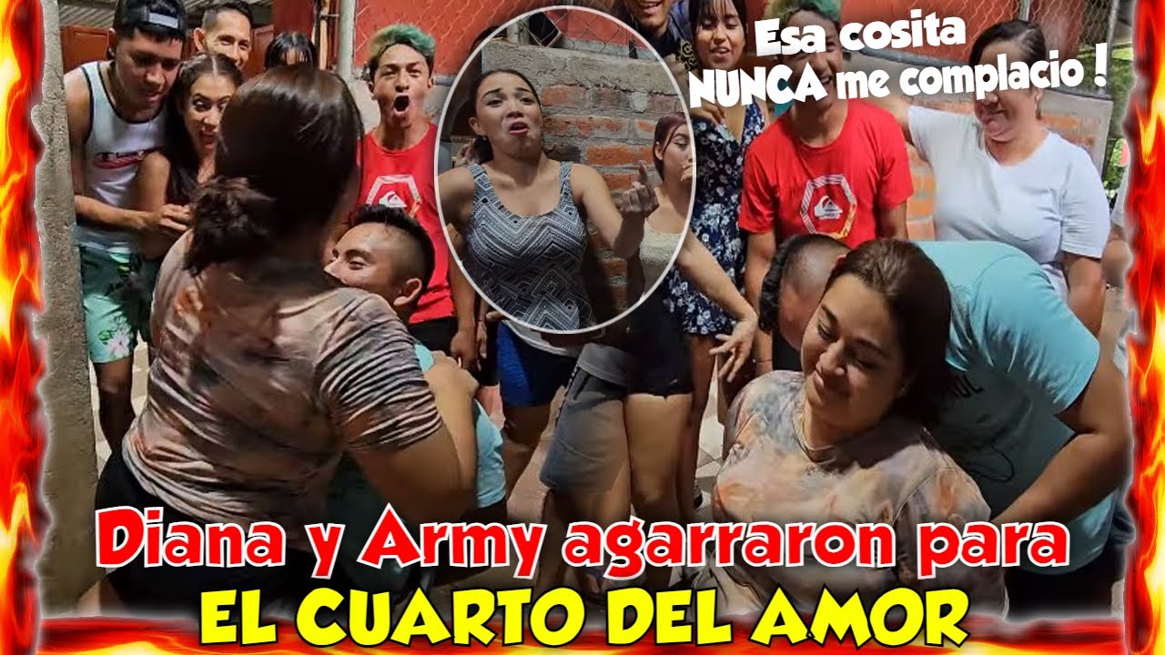 No te pierdas el show de baile de Diana y Army. Daysi esta tan ardida que dejó por los suelos a Army