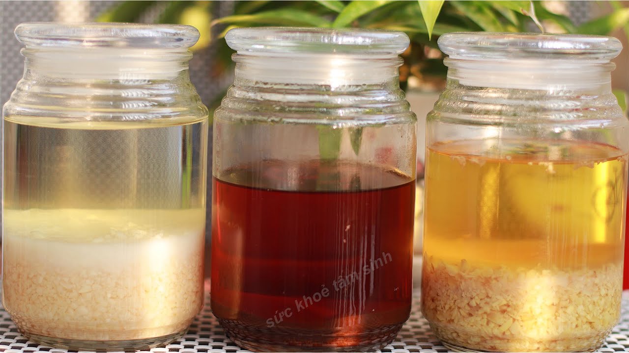 Cách làm Rượu Gừng Rượu Tỏi Rượu Ngủ Vị Hương ba loại rượu không thể thiếu để nấu nhiều món ngon
