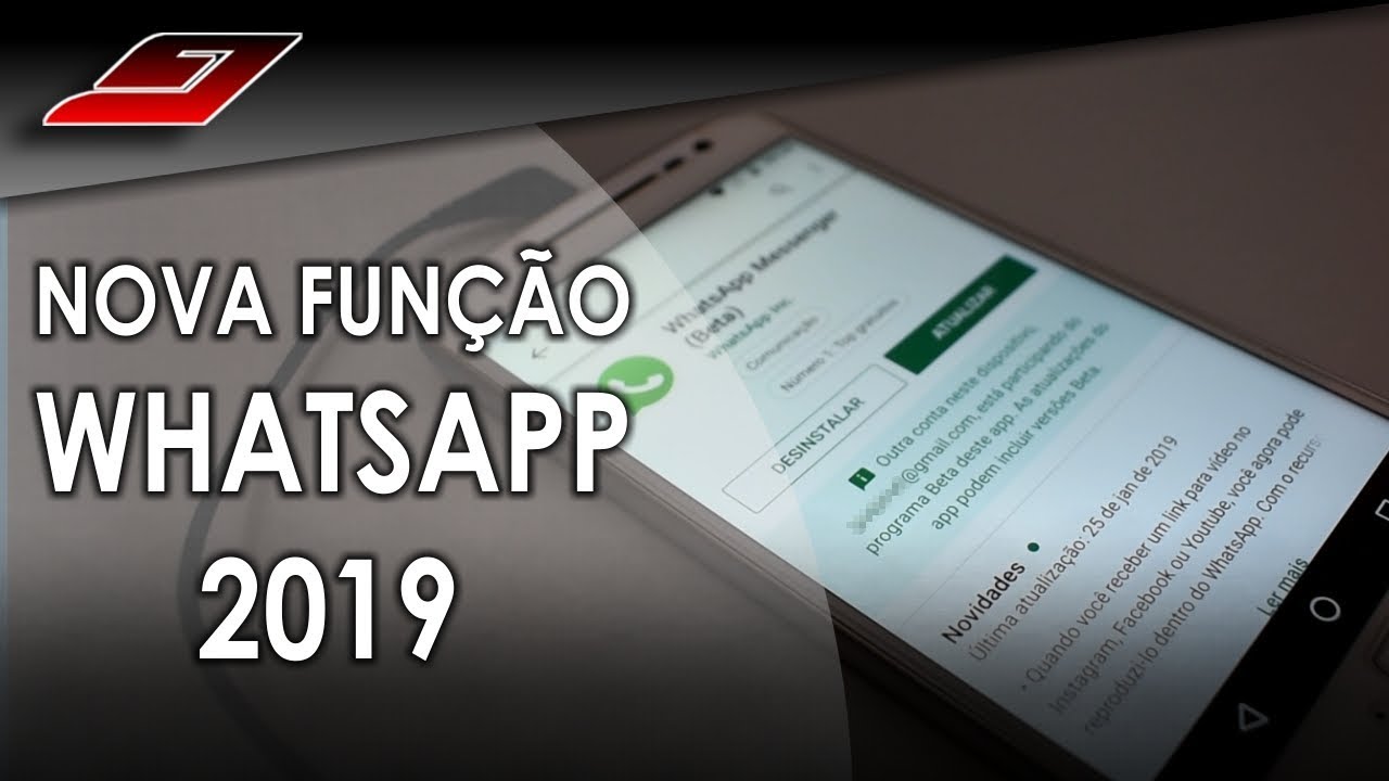 SAIU nova FUN&Ccedil;&Atilde;O no WHATSAPP 2019 | Guajenet