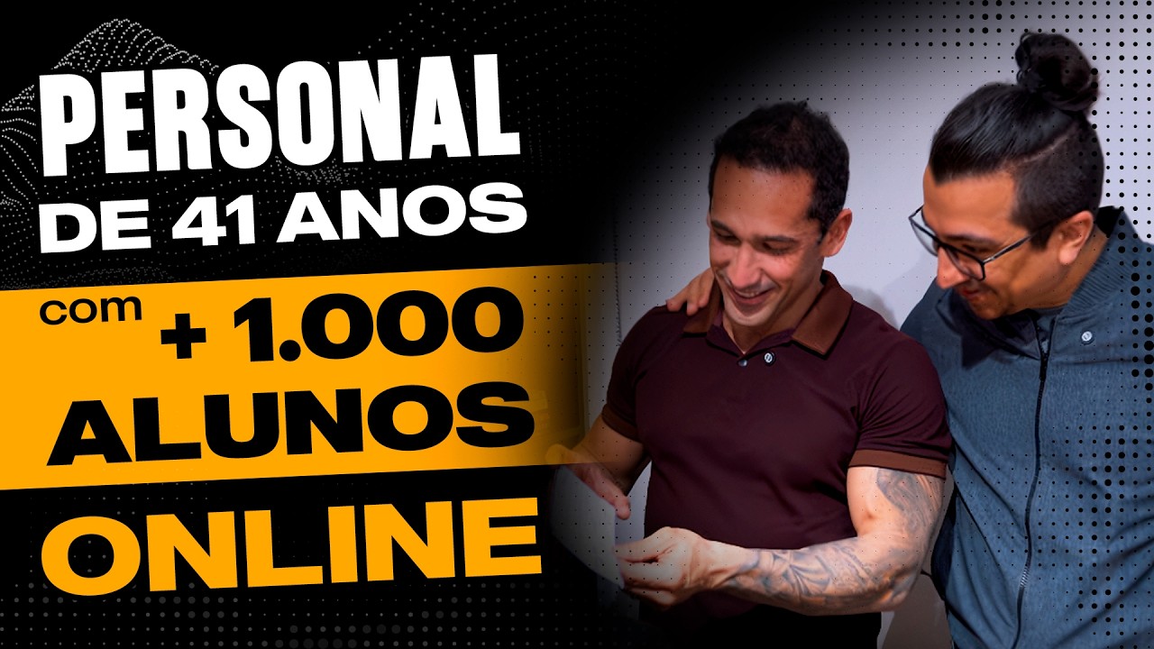 PERSONAL TRAINER fracassou por 10 anos na internet, Hoje fatura R$ 54 MIL 100% online | Diego Tinoco