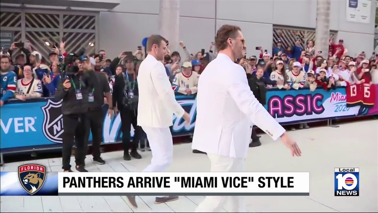 Florida Panthers and New York Rangers bring Miami Vice flair to Winter Classic
