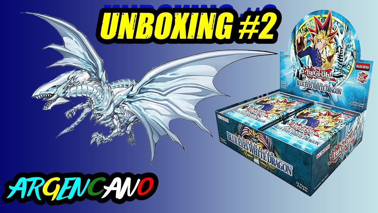 Unboxing de Yu-Gi-Oh! Legend of Blue Eyes Dragon - Un Viaje al Pasado.