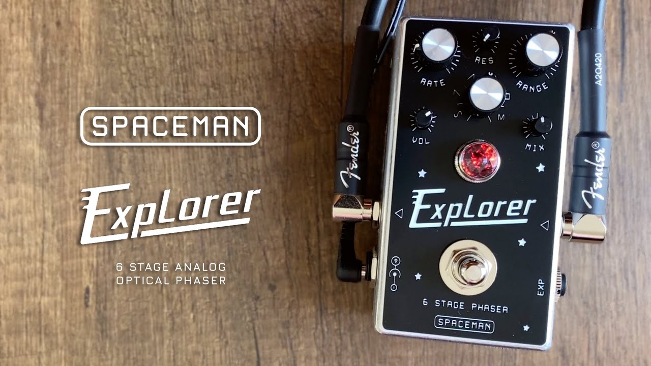 Spaceman Effects Explorer Analog Phaser