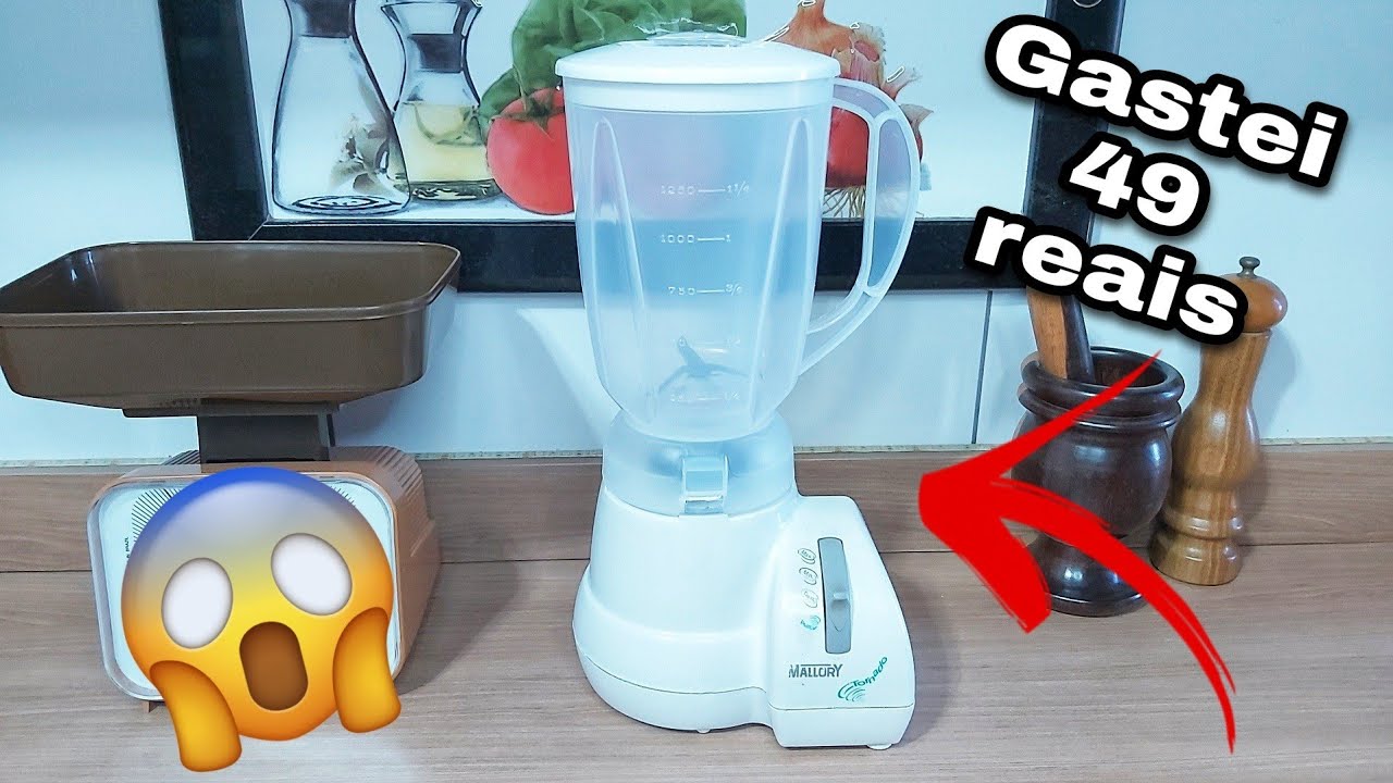 liquidificador antigo por menos de 50 reais😱 será possível? liquidificador mallory tornado