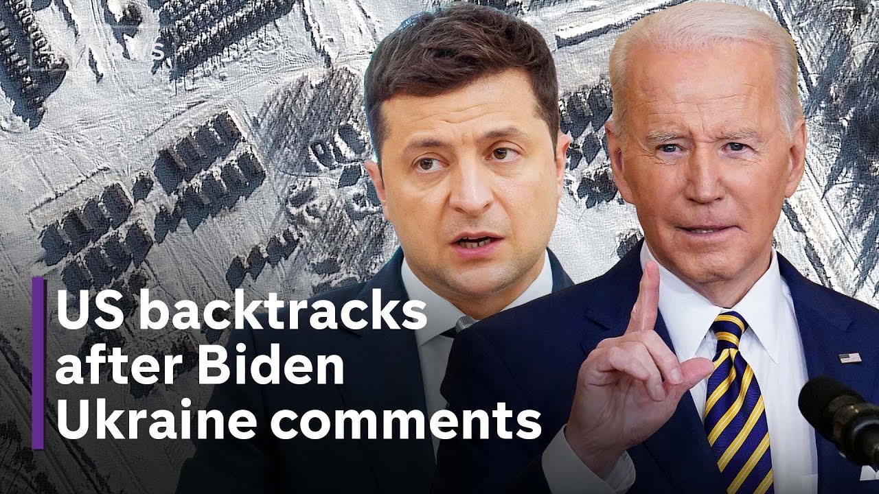 Biden clarifies Ukraine ‘minor incursion’ comment, after criticism from Ukrainian president
