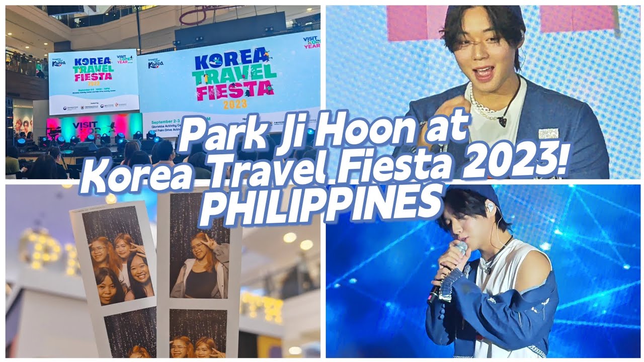 PARK JIHOON IN MANILA PHILIPPINES #KoreaTravelFiesta2023 #KCC