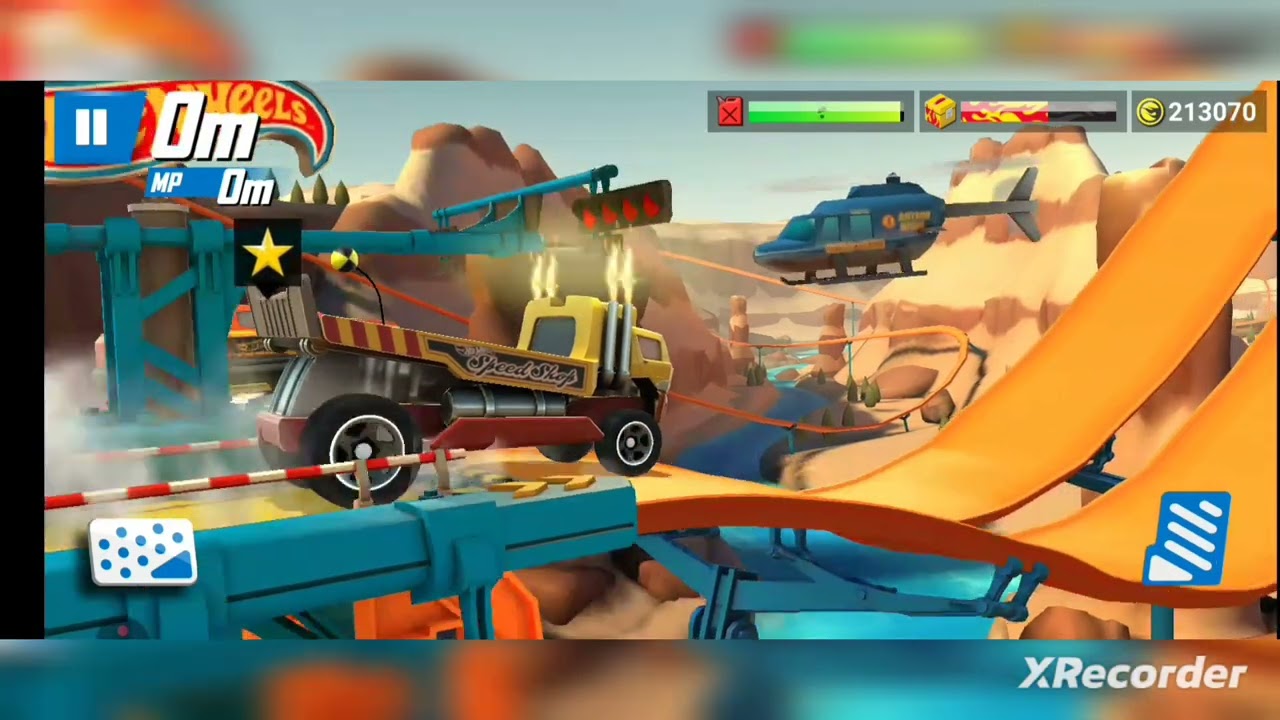 Jogando Hot Wheels Race off 