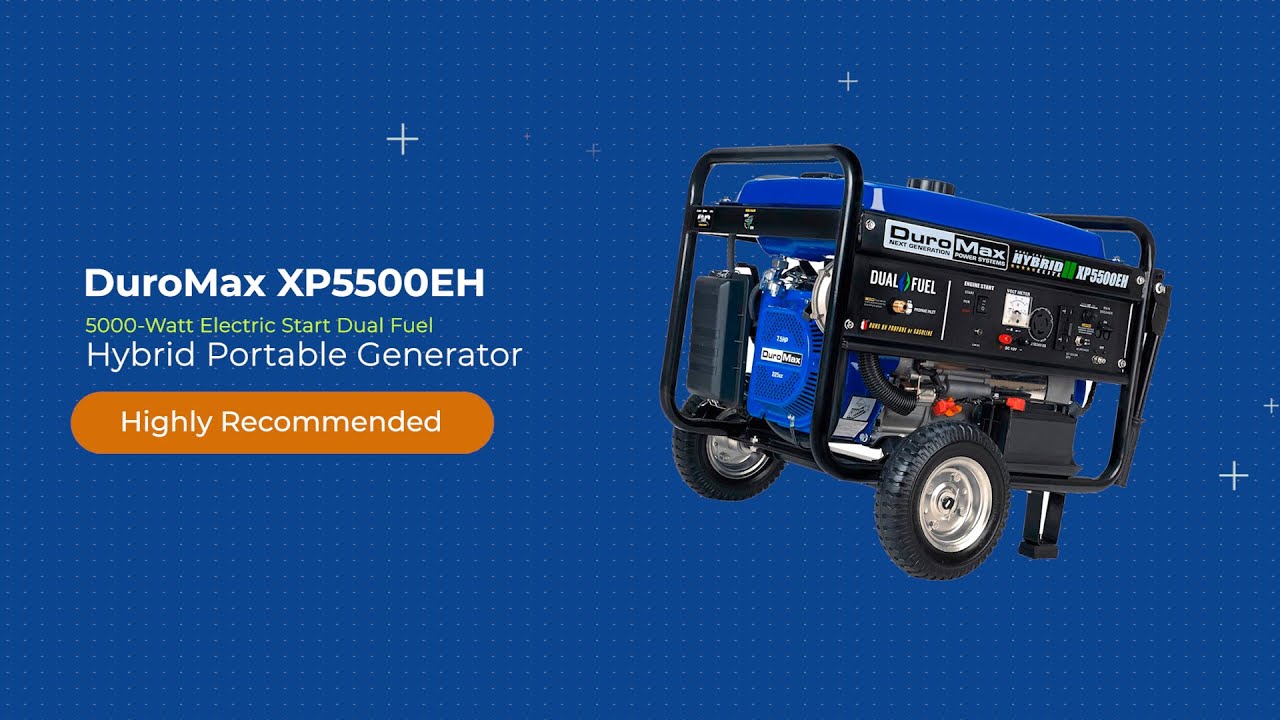 DuroMax XP5500EH Review | 2022 | Electric Start-Camping & RV Ready Generator