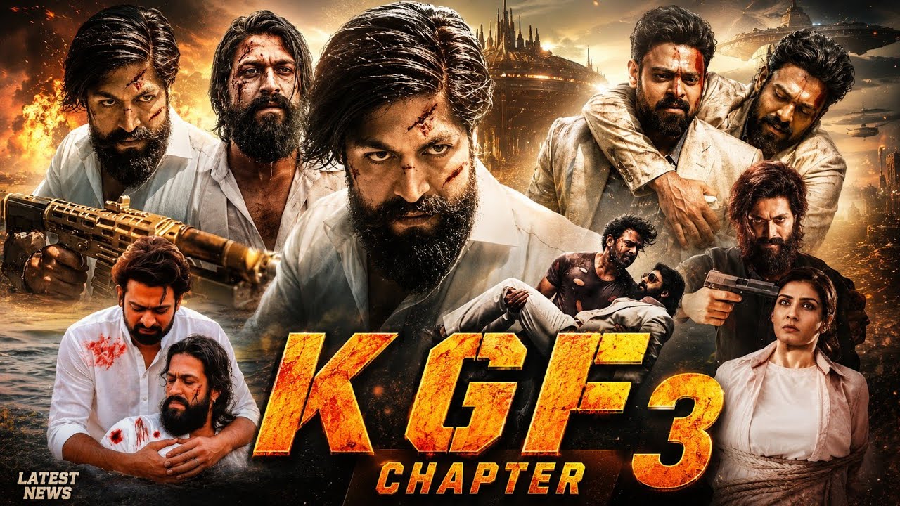 KGF Chapter 3 Full Movie #2025 | Prashant Neel | Yesh | Prabhas | Blockbuster And All Details 