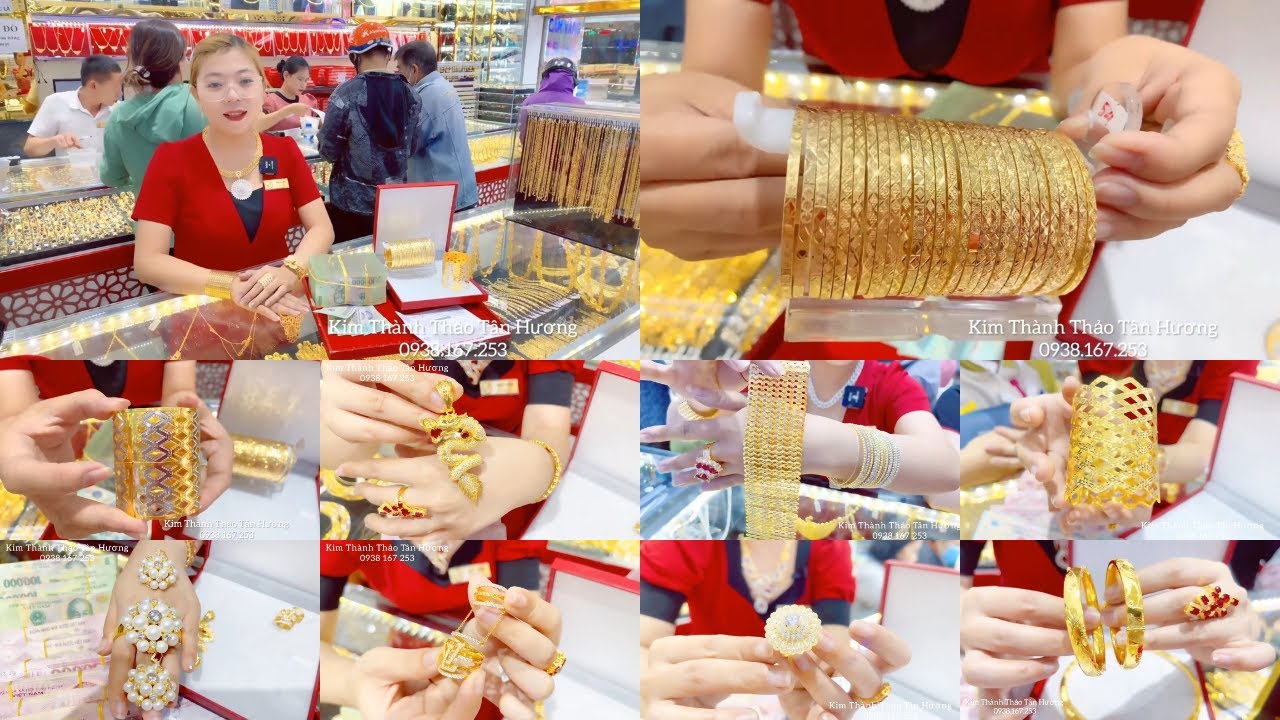 Kim Thành Thảo Cảm Ơn Chị Trang Ủng Hộ Vàng Cty 610 : 4 Bộ Ximen 2 Lượng 3, 1 Vòng Caro Xi 2 Màu....
